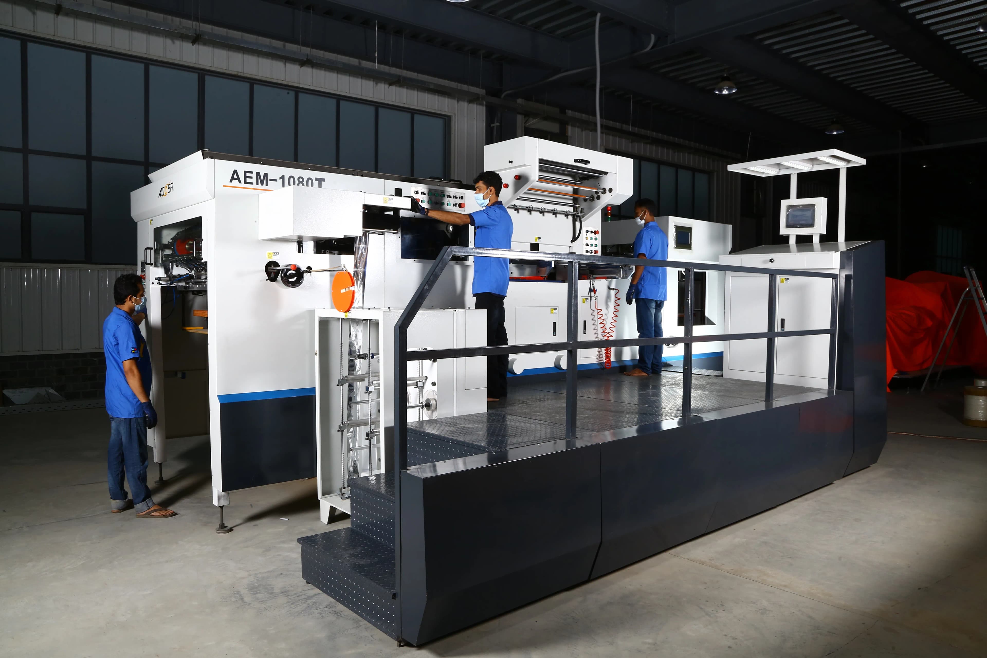 Commercial printing production