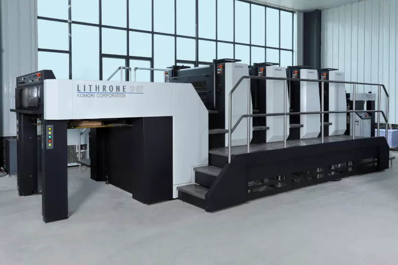 Printing machinery at Barotopa 2 of 11